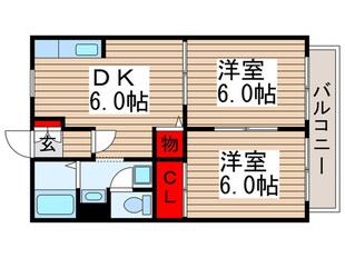 フロ－ラコ－ト弐番館の物件間取画像